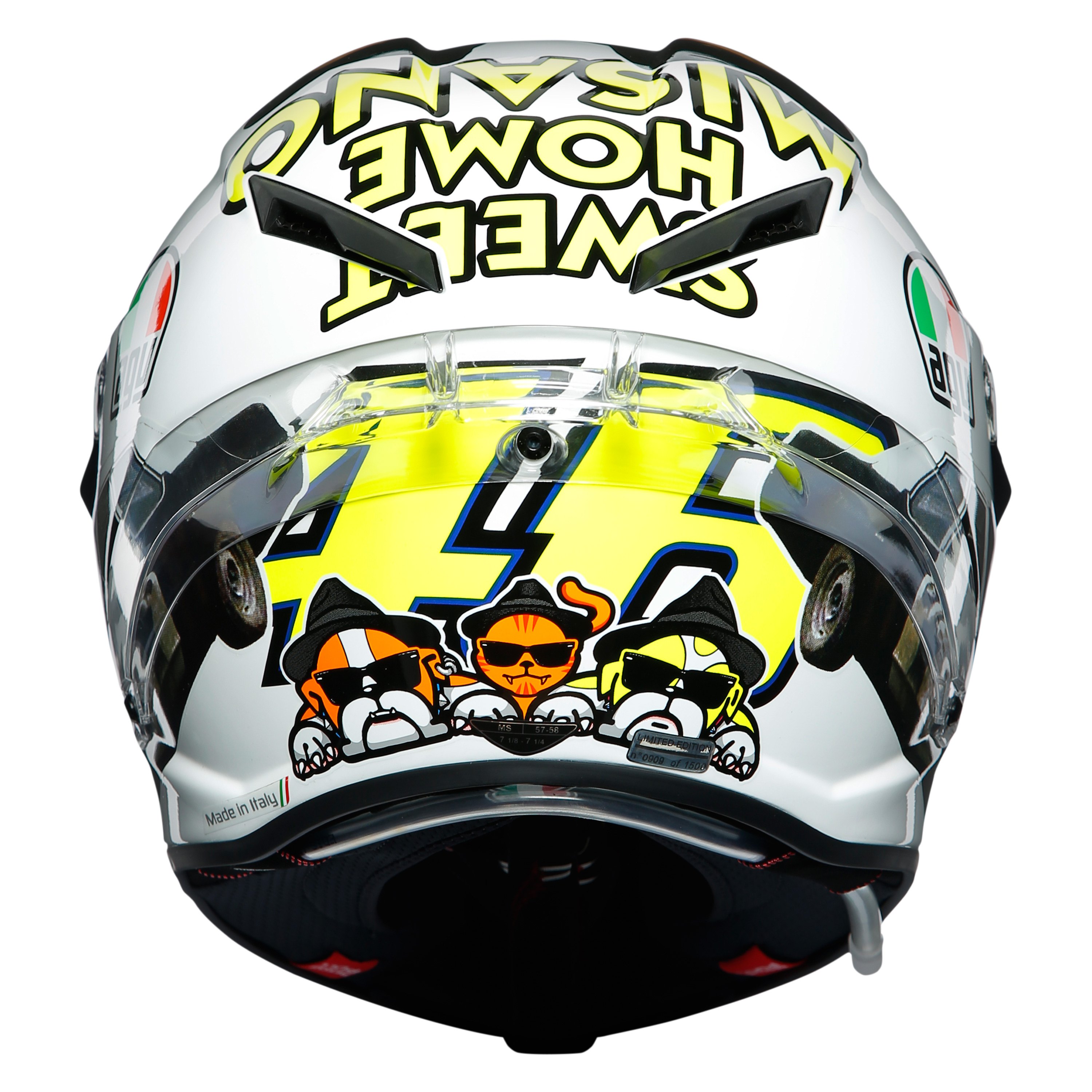 AGV Corsa-R Graphic Motorcycle Helmet V46 Matt Blue - Size 