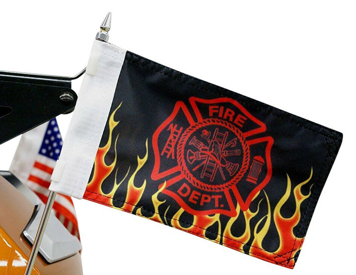 Flag On Holder