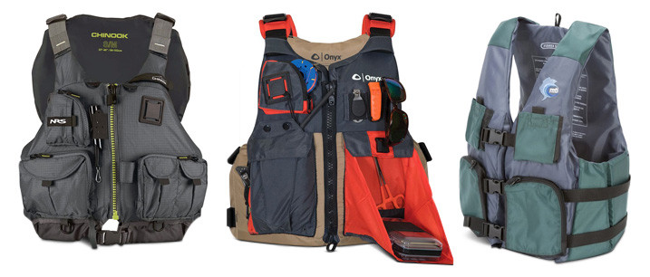 Non-Inflatable Fishing Life Jackets