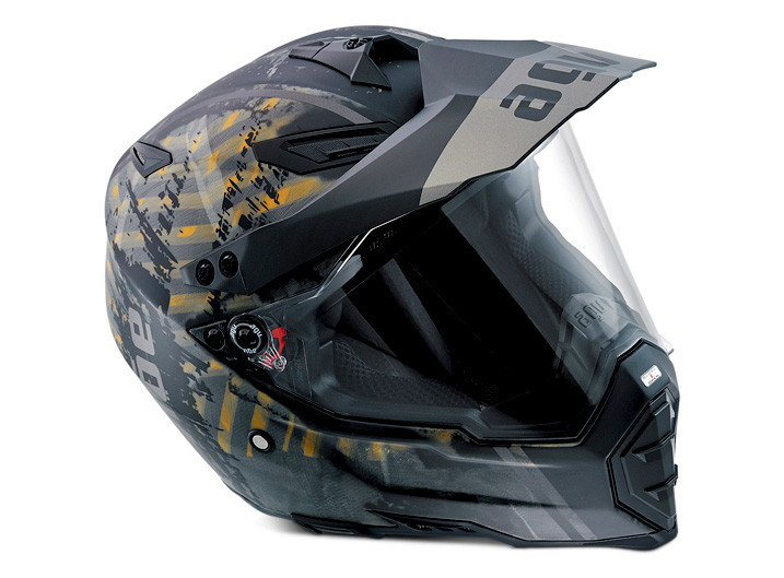 AGV AX-8 Dual Evo Multi Grunge Matt Dual Sport Helmet