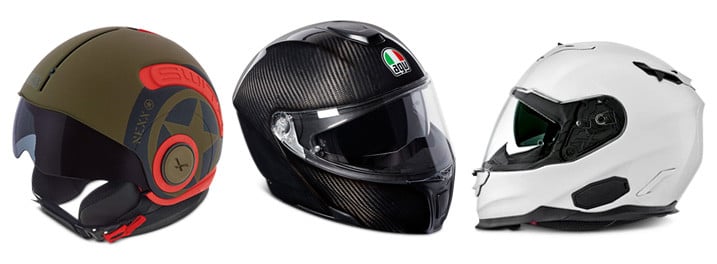 Oval Helmets Options
