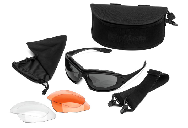 BikeMaster Windshield Convertible Sunglasses Kit