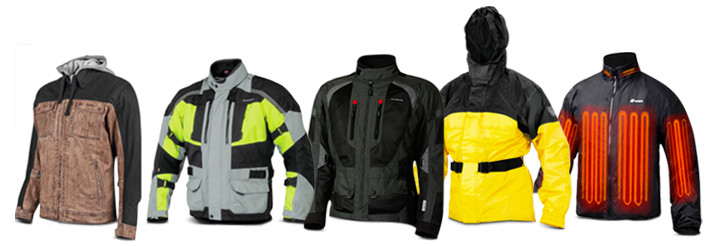 Textile / Reflective / Mesh / Waterproof / Heated Jackets