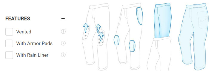 Various Types Of Long Pants