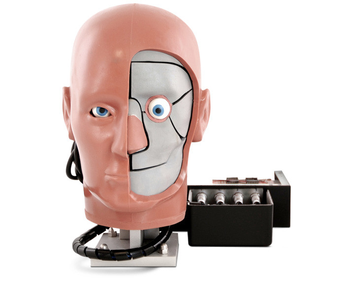 Headform Used For Helmet Impact Tests