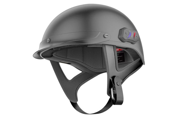 Sena Cavalry Bluetooth Half Shell Helmet With Bluetooth Communication