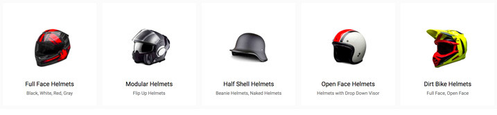 Helmets Variety Gallery