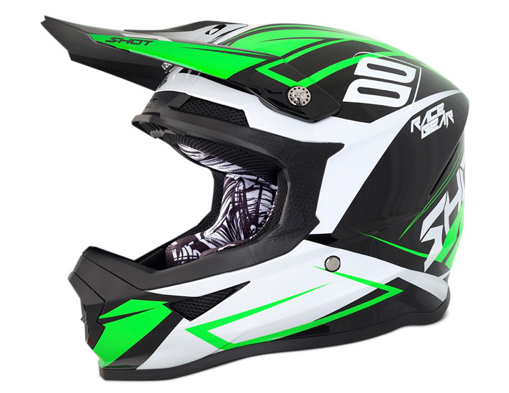 Shot Race Gear Synthetic Reinforced Shell Alert Helmet