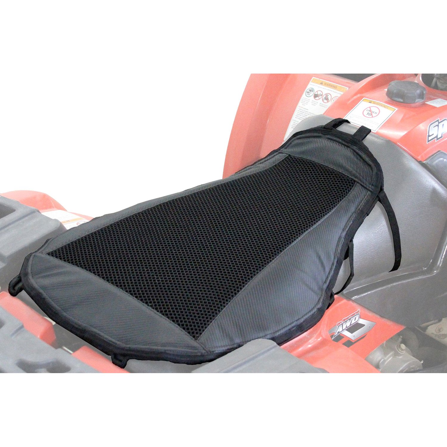 ATV Tek® ATVSP1 ATV Black Seat Protector with 3D Mesh