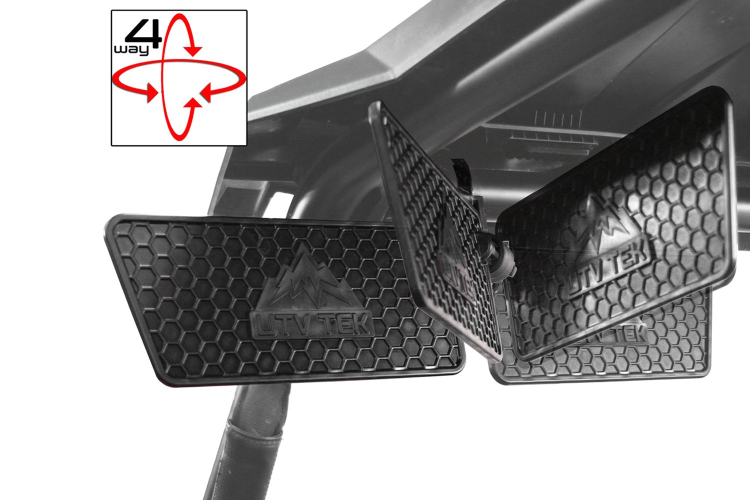 ATV Tek® UTVSV1RAN Clearview™ Sun Visor with Pro Fit Cage