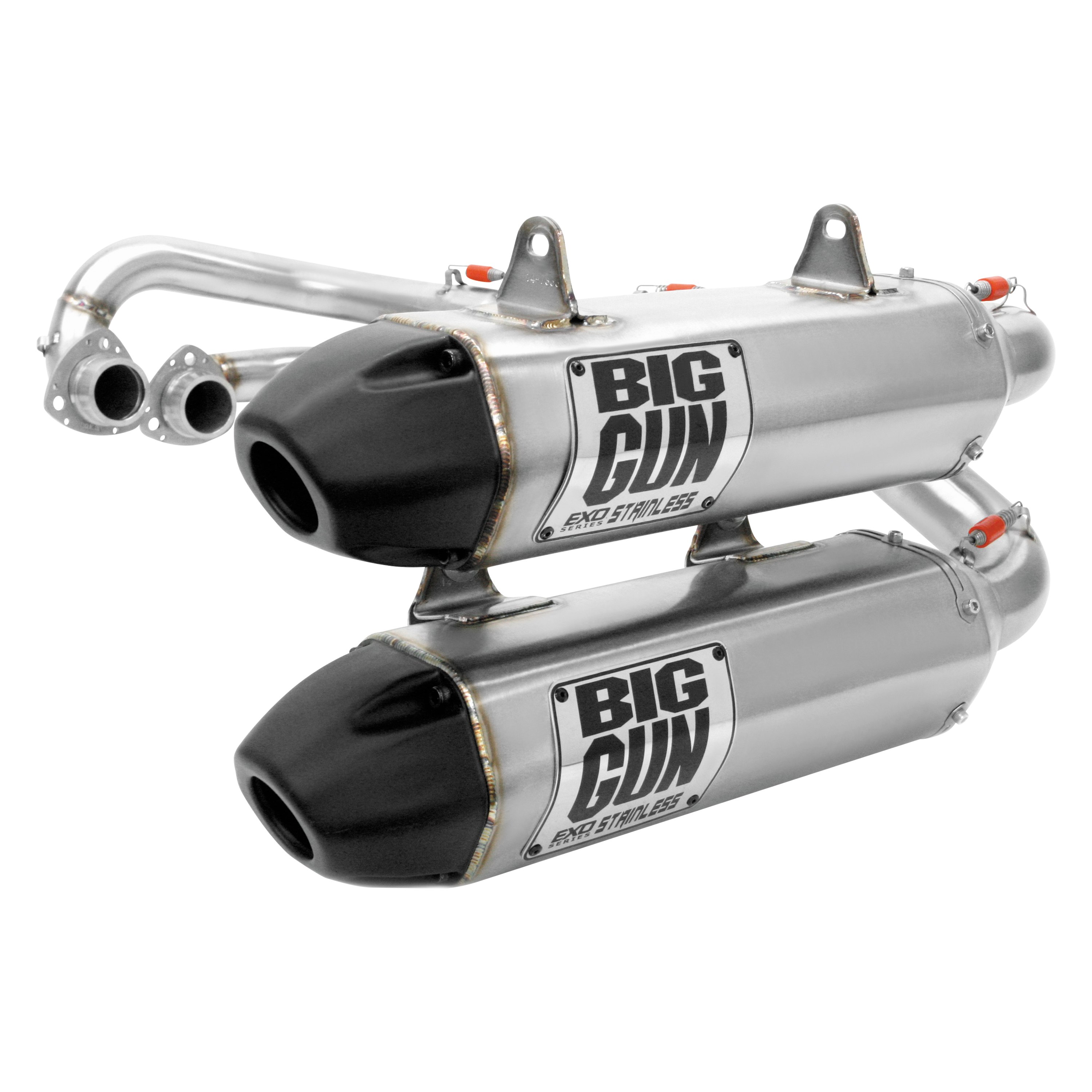 Big Gun Exhaust® 147853 EXO Stainless™ 22 Dual Exhaust System