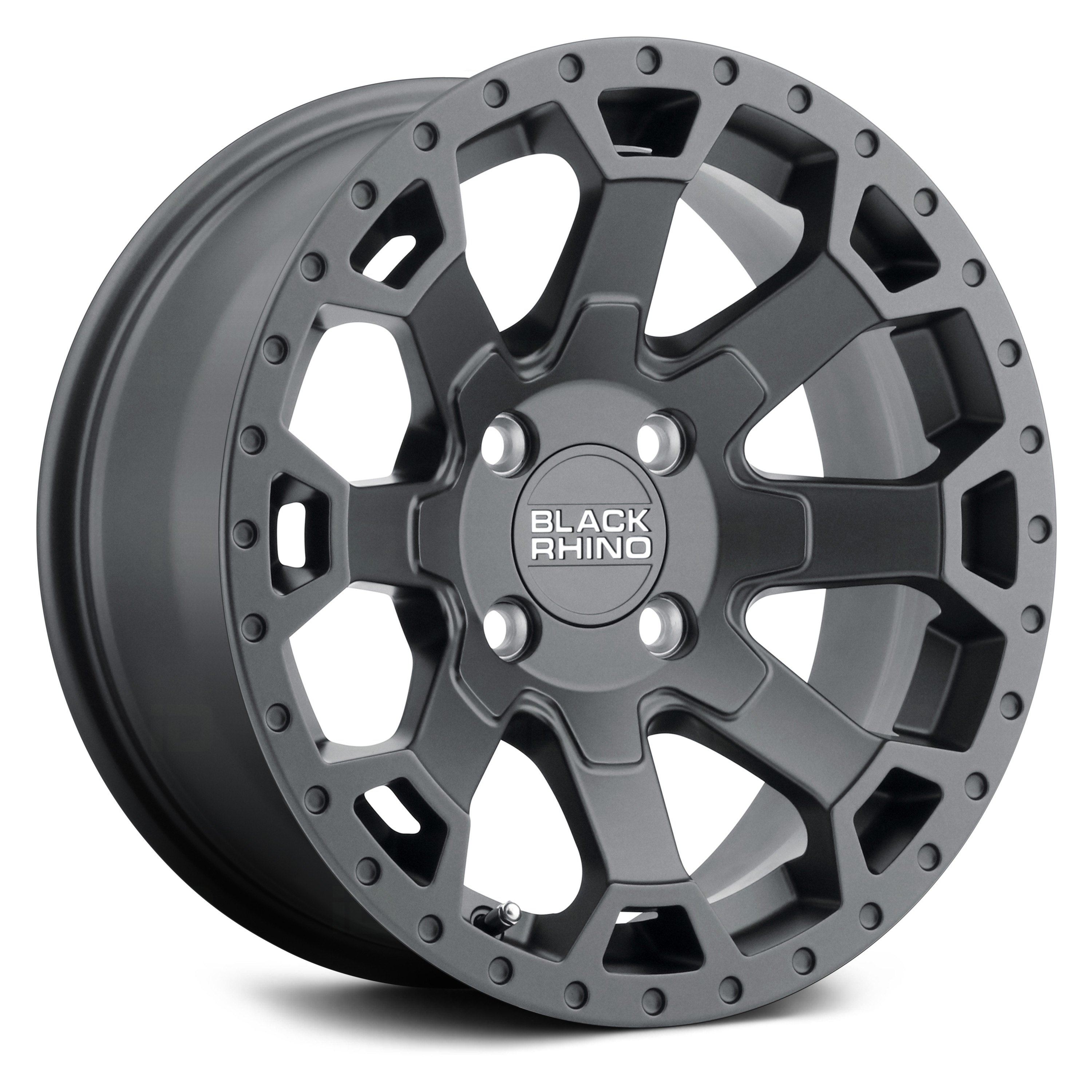 Black Rhino® - Warlord UTV Matte Gunmetal Wheel - POWERSPORTSiD.com