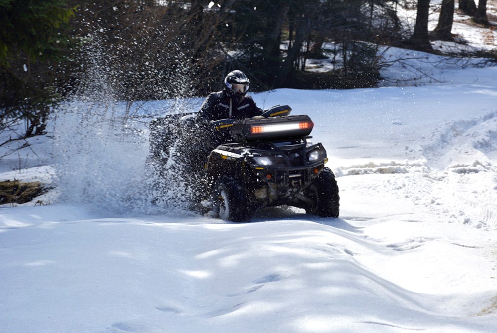 boss atv speaker with light bar