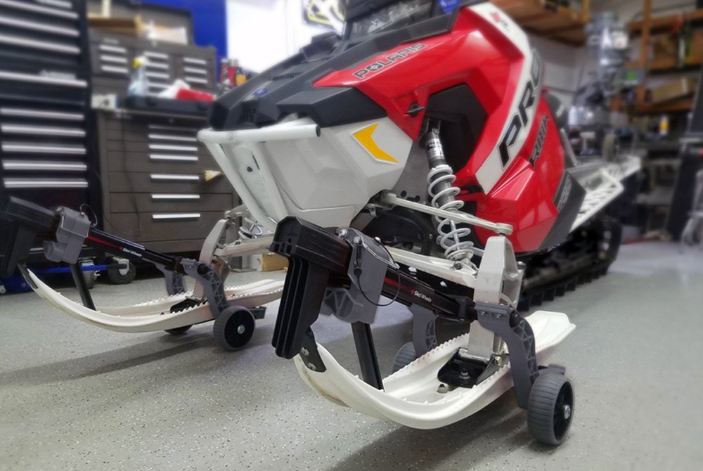 Caliber® 13579 Sled Wheels™ Ski Wheels Snowmobile Transport Kit