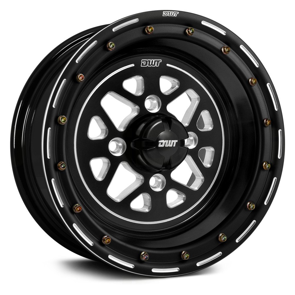 Douglas Wheel® 98625B Stealth LOK Rear ATV/UTV Black Wheel