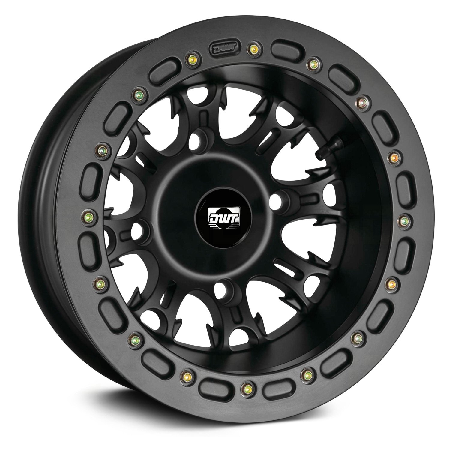 Douglas Wheel® 99035B Diablo True Front ATV/UTV With Beadlock Black Wheel