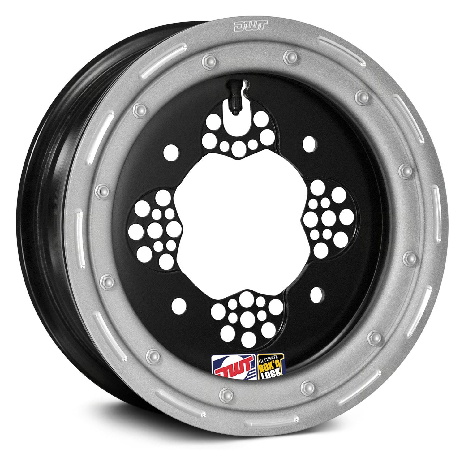 Douglas Wheel® RO11219 ROK Series Front ATV/UTV Beadlock Black Wheel