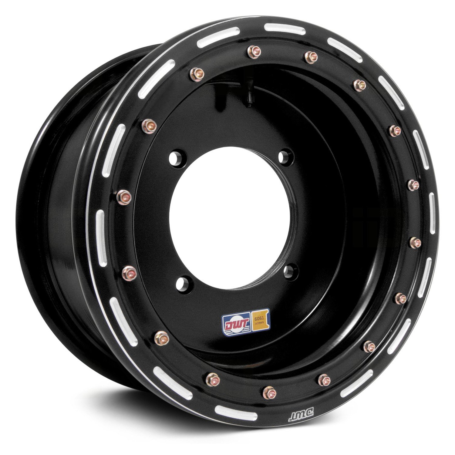 Douglas Wheel® UL14105515BLK Ultimate Yellow Label UTV Beadlock Utility Black Wheel