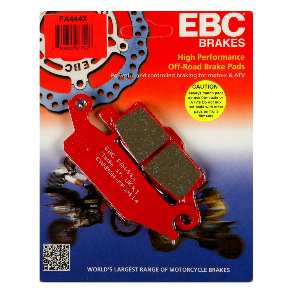 EBC Brakes® FA444X Carbon X™ Front Right Brake Pads