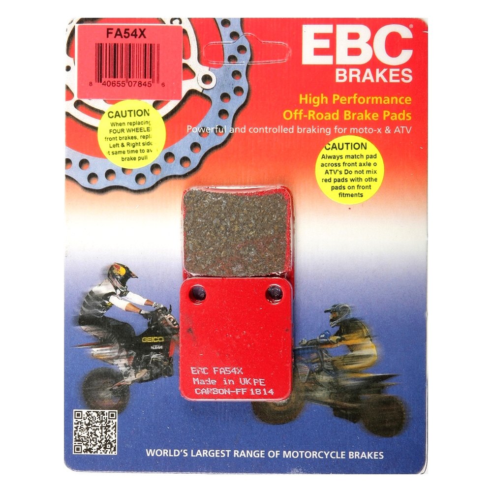 EBC® Kawasaki KVF360 Prairie 2003 Carbon X™ Front Left Brake Pads