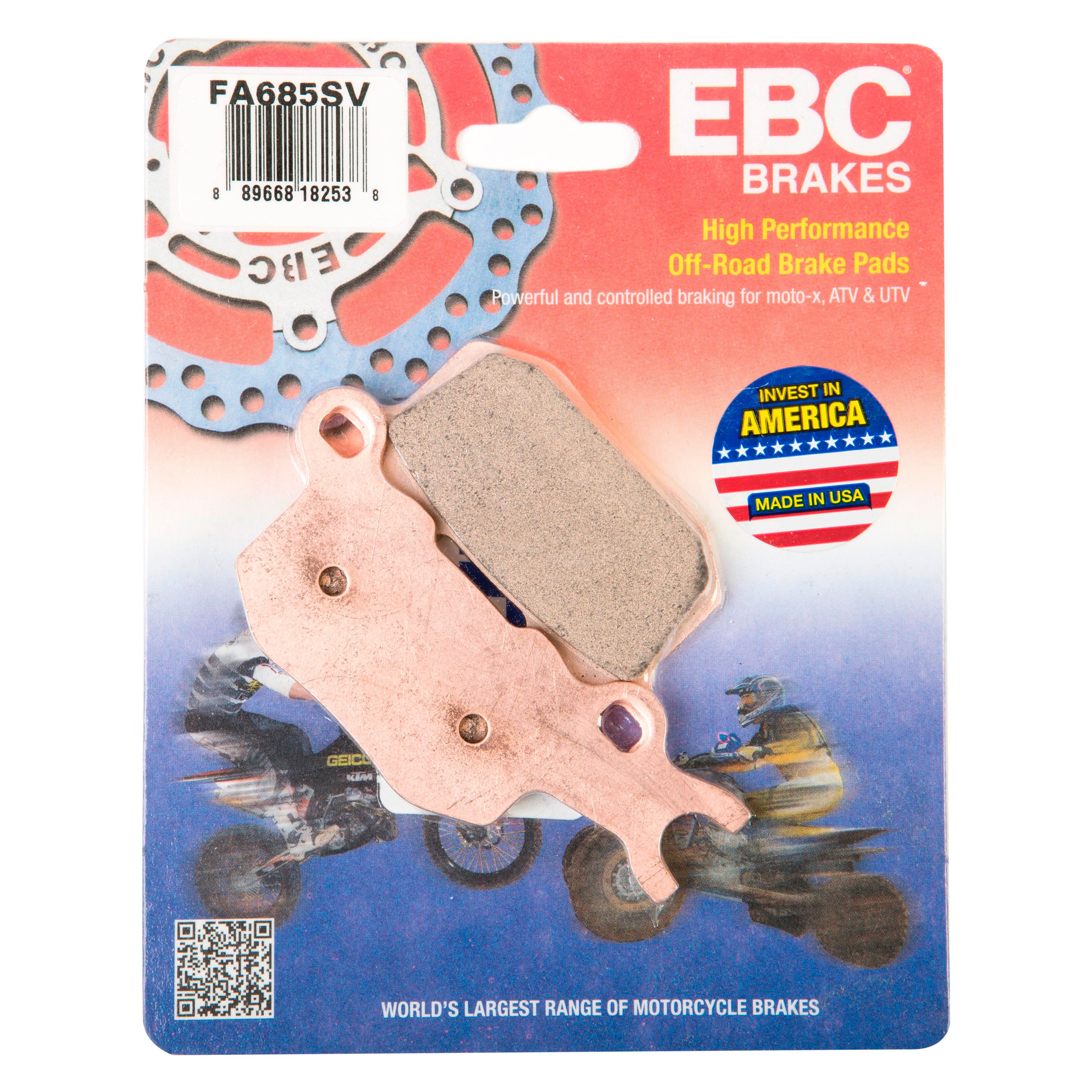 EBC® - Can-Am Defender HD8 2017 SV Series™ Severe Duty Sintered Brake ...