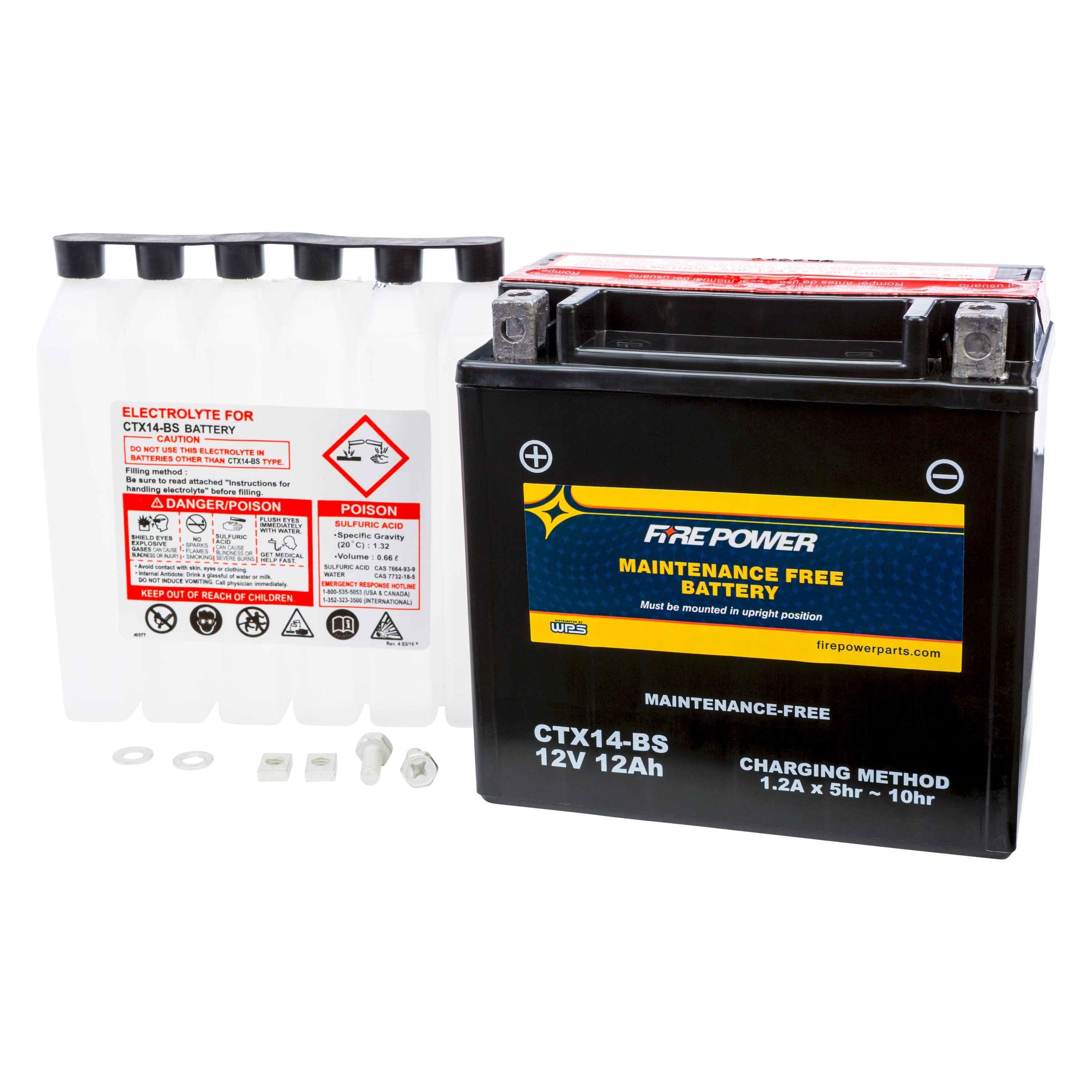 Fire Power® - 12V Maintenance Free Sealed Battery