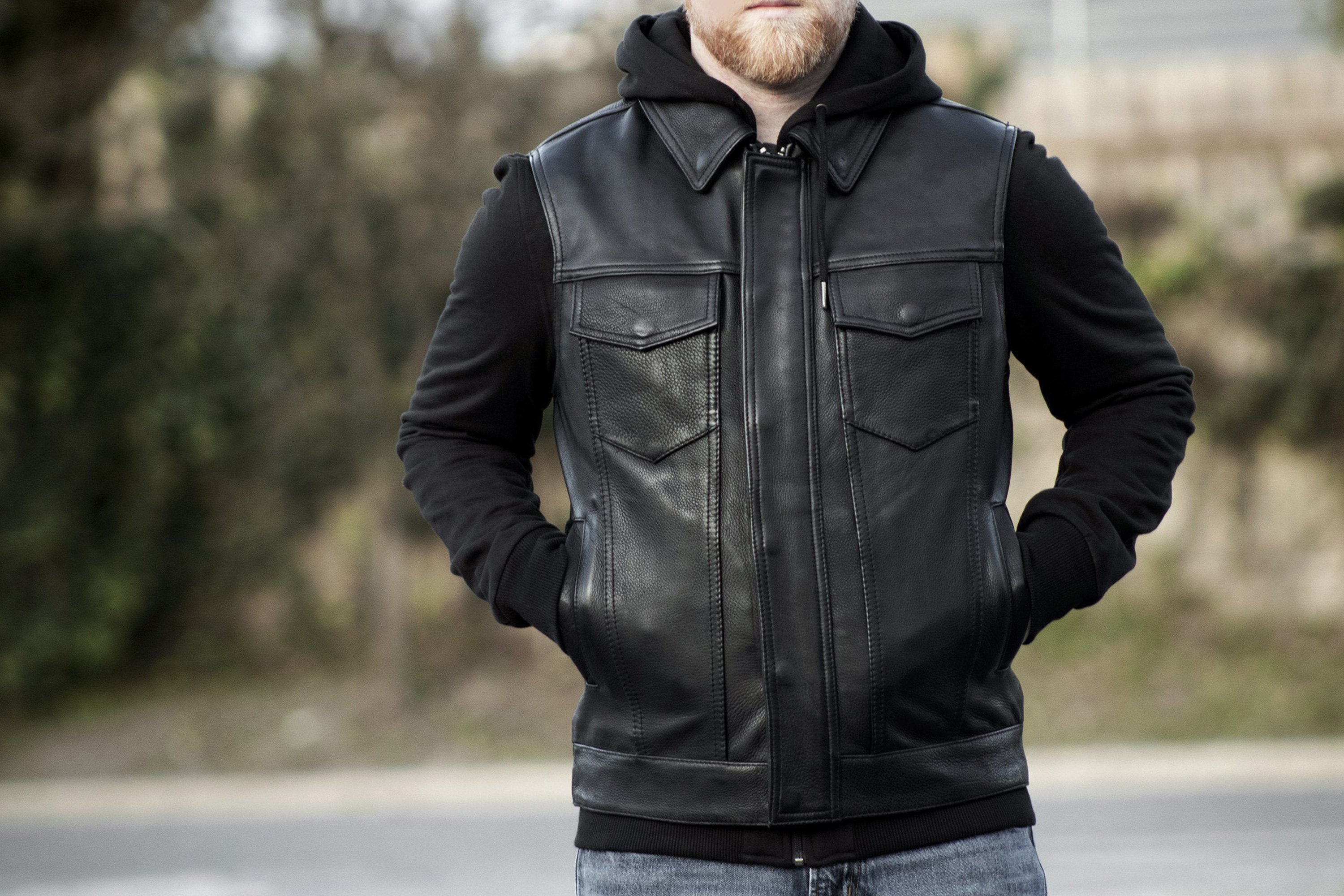 First manufacturing leather jackets Clearance