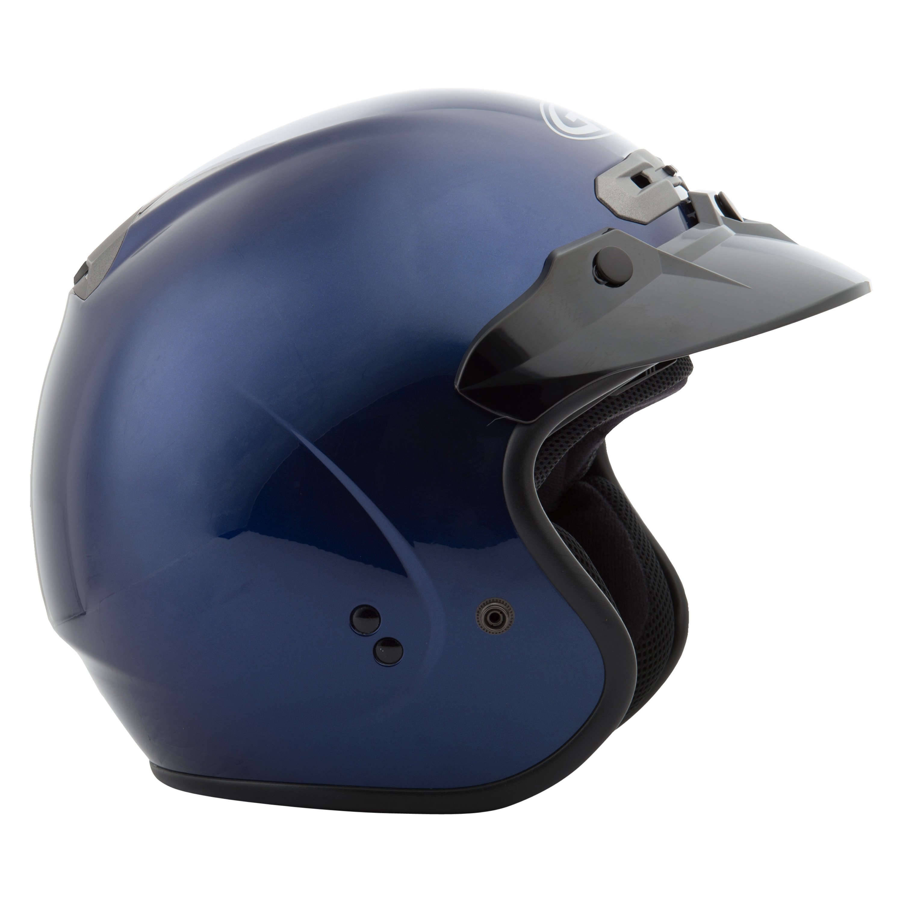 GMAX® G1320496 GM32 Large Blue Open Face Helmet with Flip Down