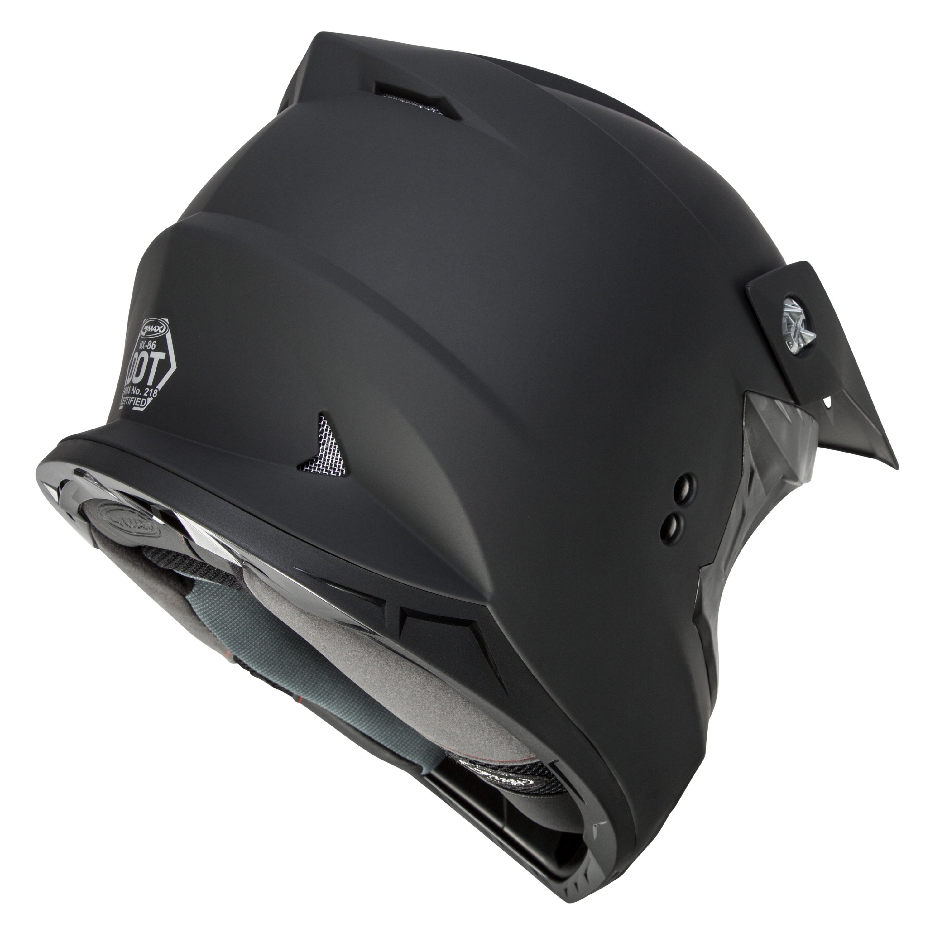 GMAX® - MX-86 Offroad Solid Off-Road Helmet - POWERSPORTSiD.com