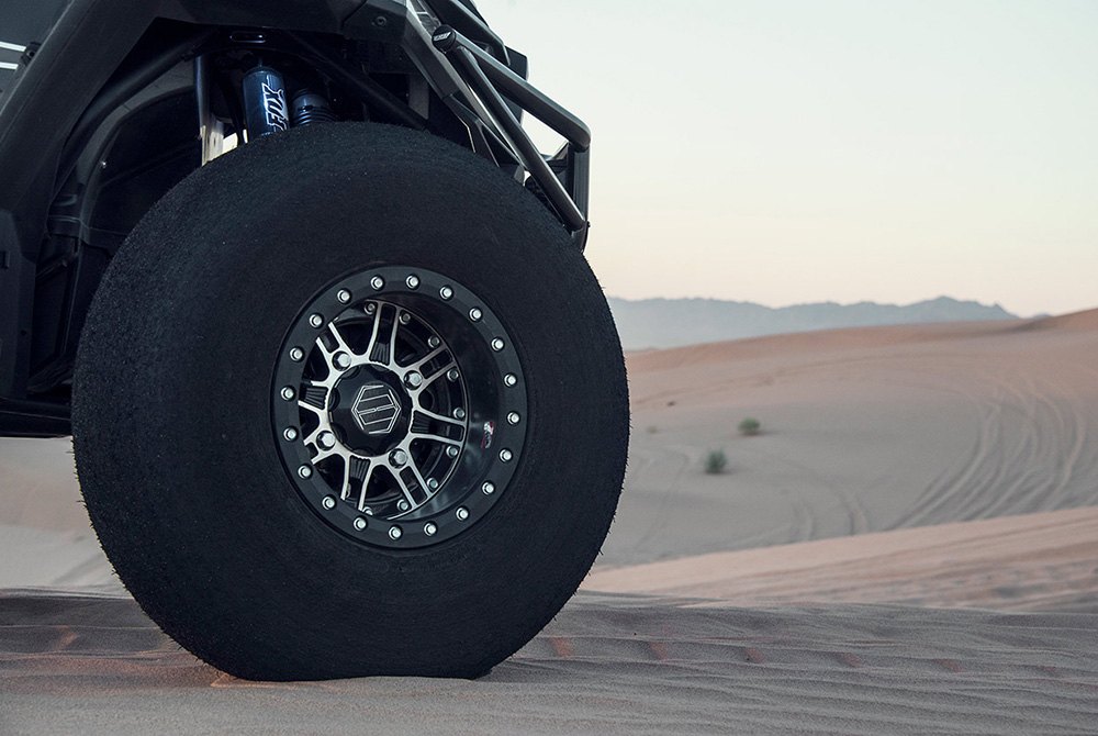 HiPer® - Desert Rat ATV/UTV Single Beadlock Ring Black Wheel ...