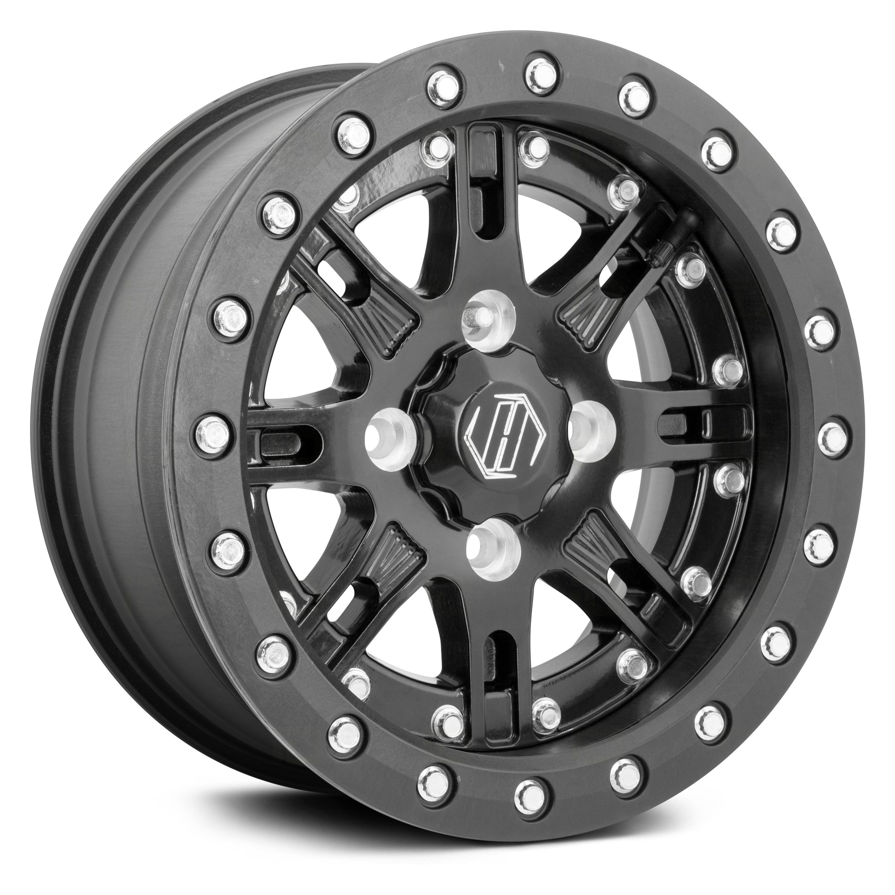 HiPer® Desert Rat ATV/UTV Single Beadlock Ring Black Wheel