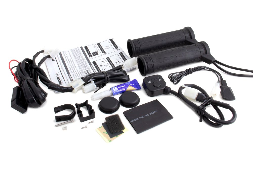 KOSO® AM10712G 5 Level Heated Grips Kit with Heated Thumb