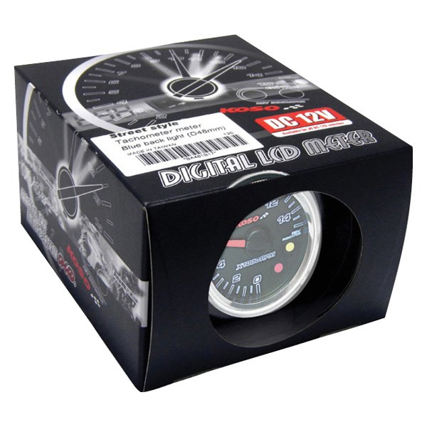 KOSO® BA486W00 - GP II Style Tachometer 