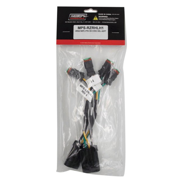 Metra® MPSRZRHLH1 Headlight Adapter Harness