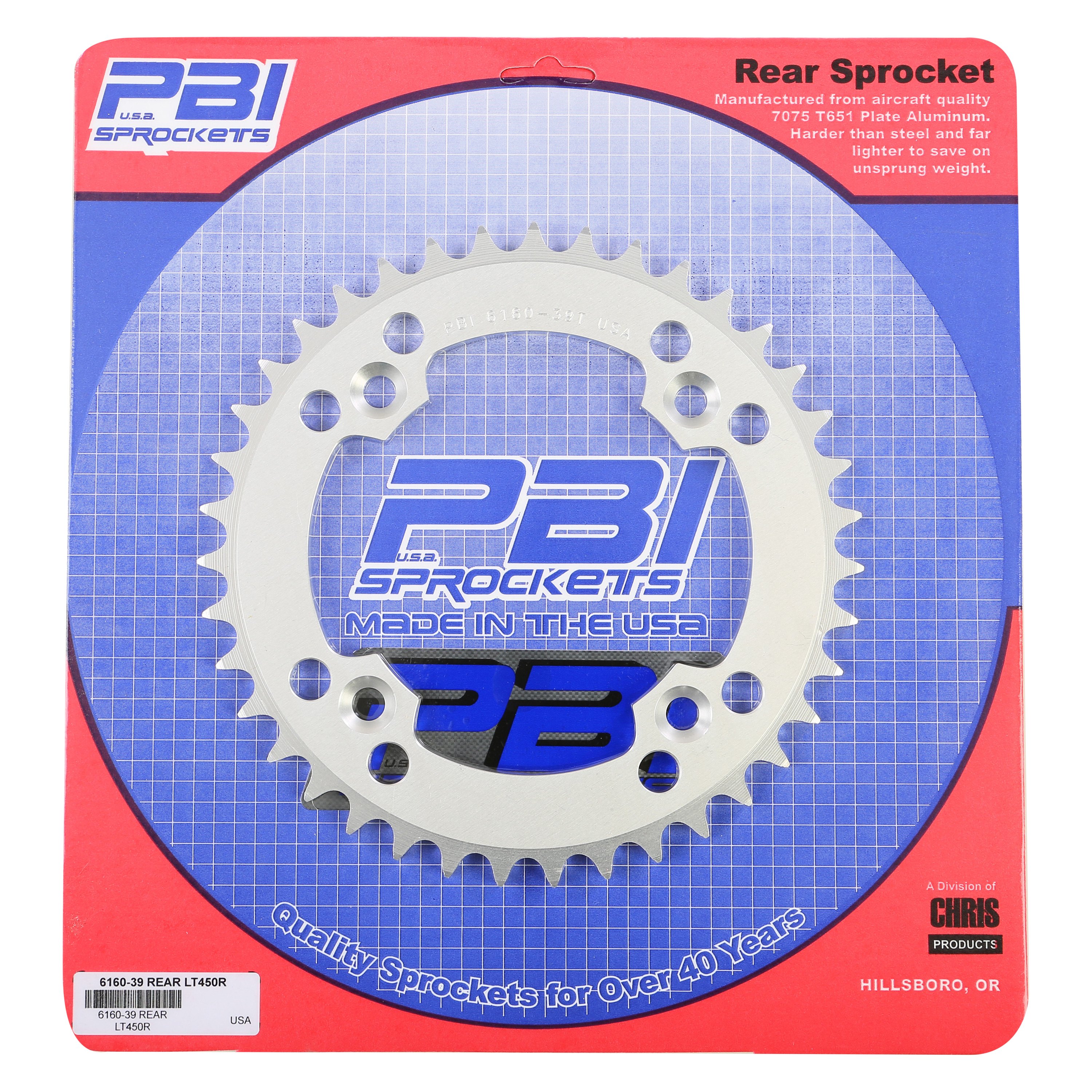 PBI Sprockets® Rear Aluminum Sprocket