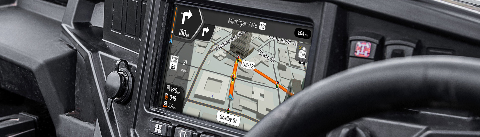 Polaris RZR XP 4 1000 GPS & Navigation - Trackers & Systems | POWERSPORTSiD
