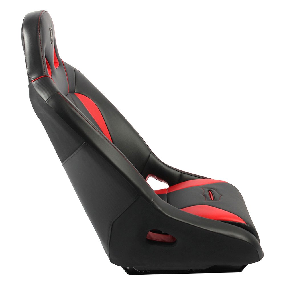Pro Armor® P141S185RD G2 Black/Red Front Suspension Seat