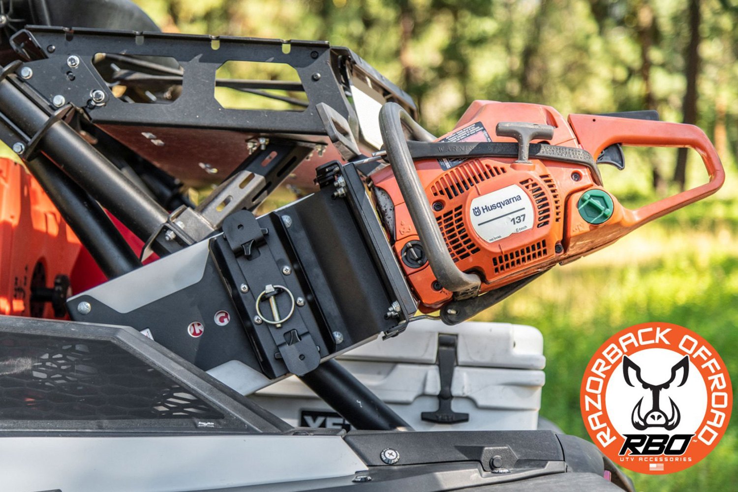 RazorBack Offroad® - Chainsaw Mount 