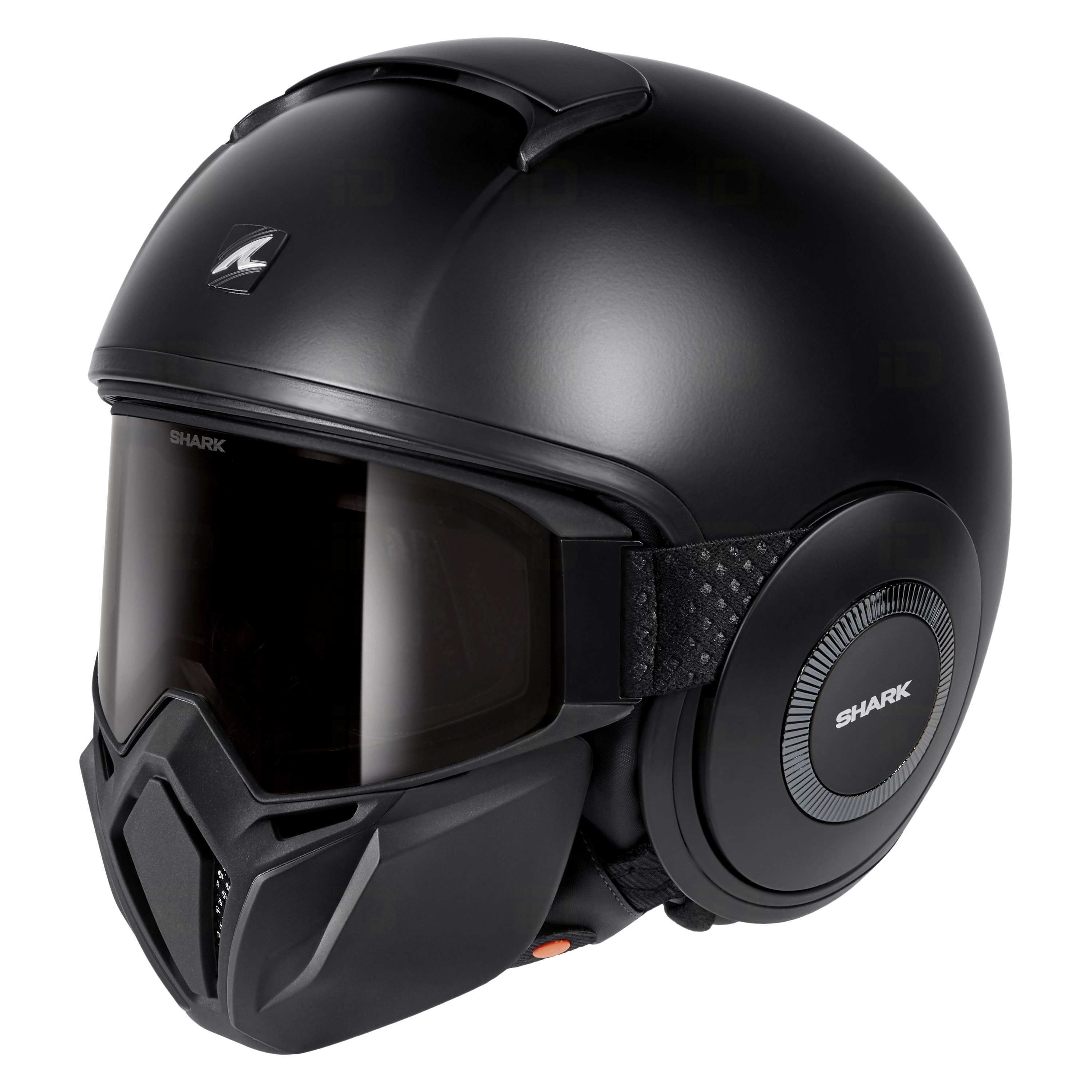 Shark Helmets® StreetDrak Blank Matte Open Face Helmet