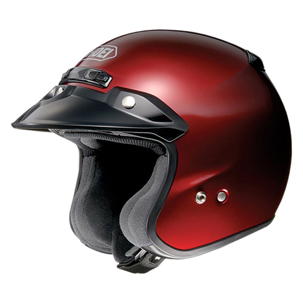 Shoei® 02-637 - RJ Platinum-R X-Small Wine Open Face Helmet