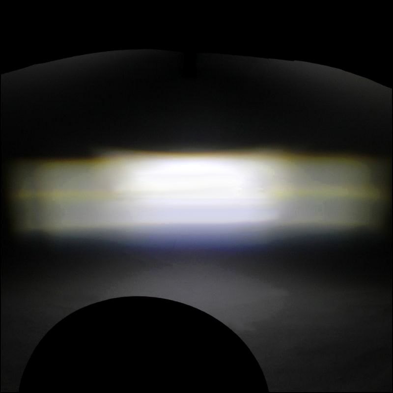 Combo: 2X 7 Inch Round - Spec-D Tuning LHP-7RNDJM-BL-RSX2 Blue Projector Headlight