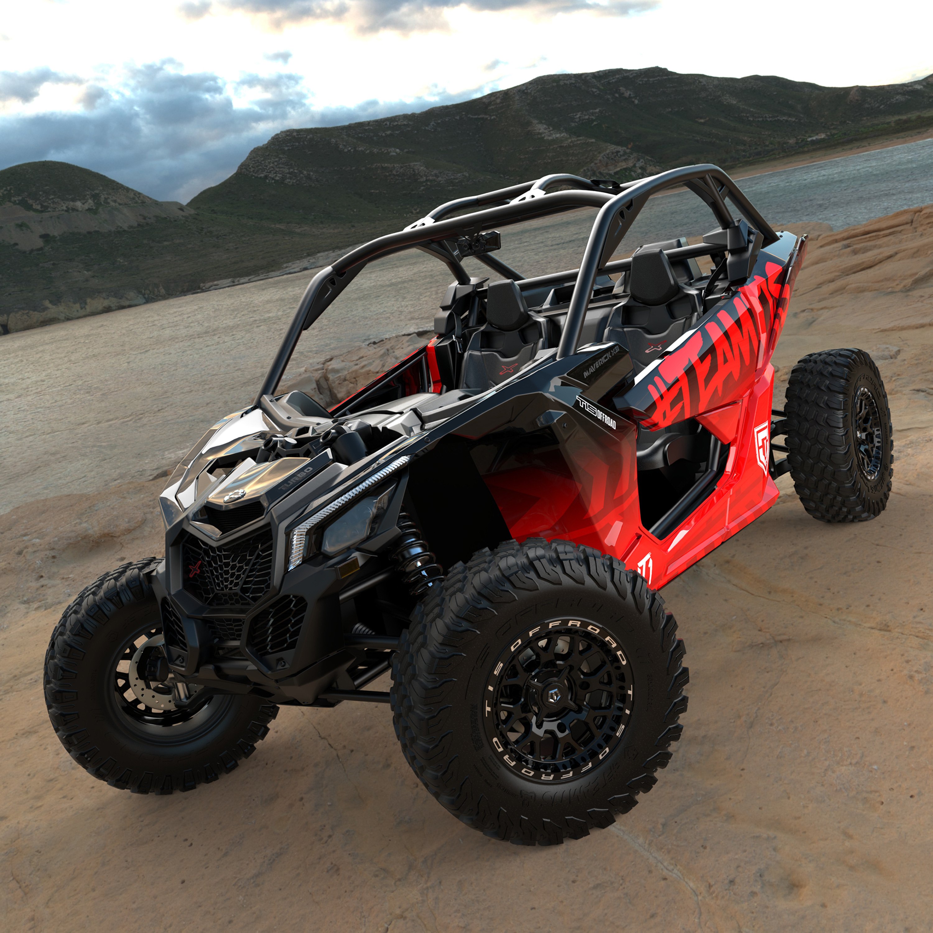 TIS® CanAm Maverick X3 Max X ds Turbo RR 2020 558BML Wheel