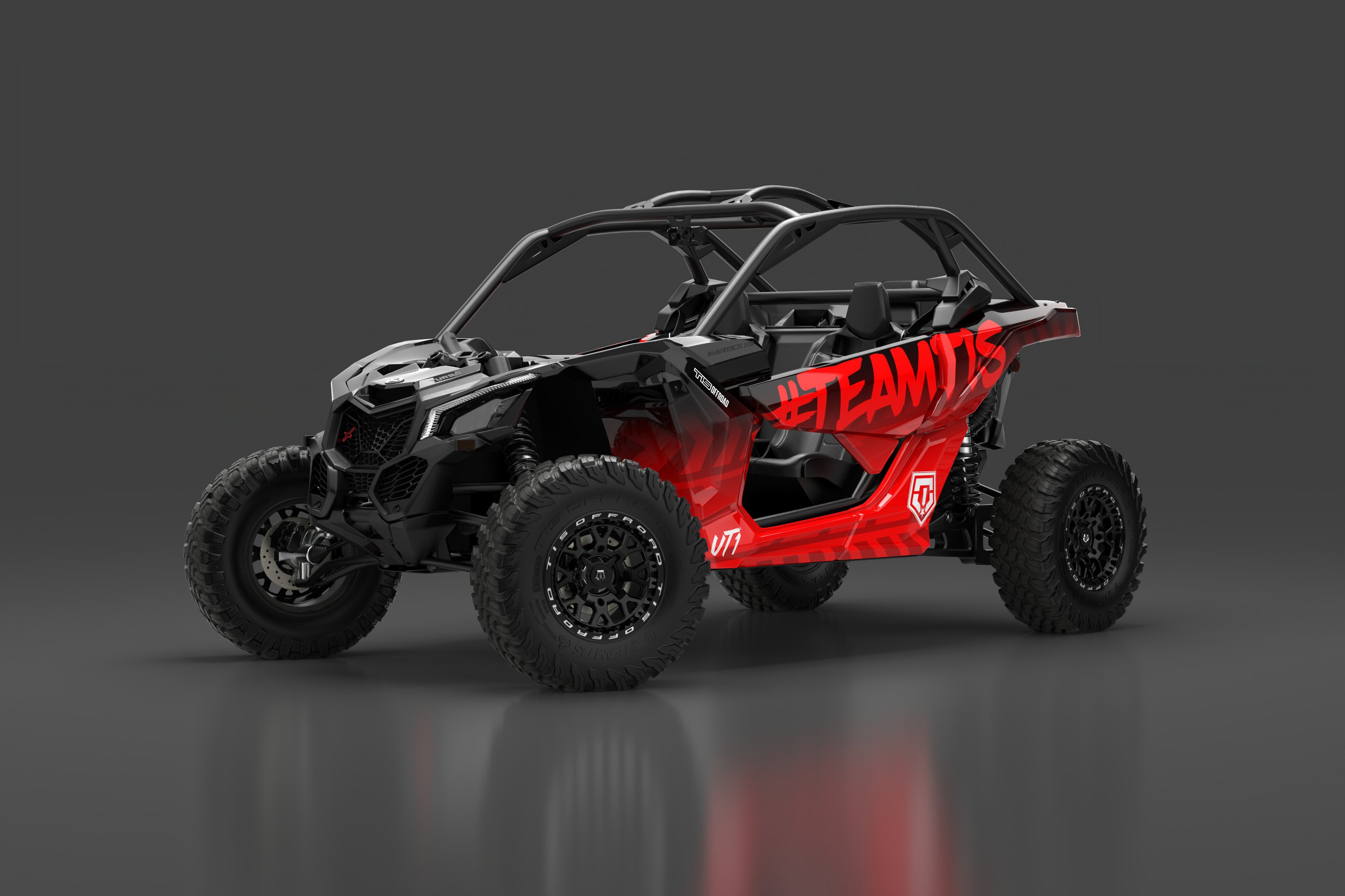 TIS® Polaris RZR Turbo S / RZR Turbo S Lifted Lime LE / RZR Turbo S