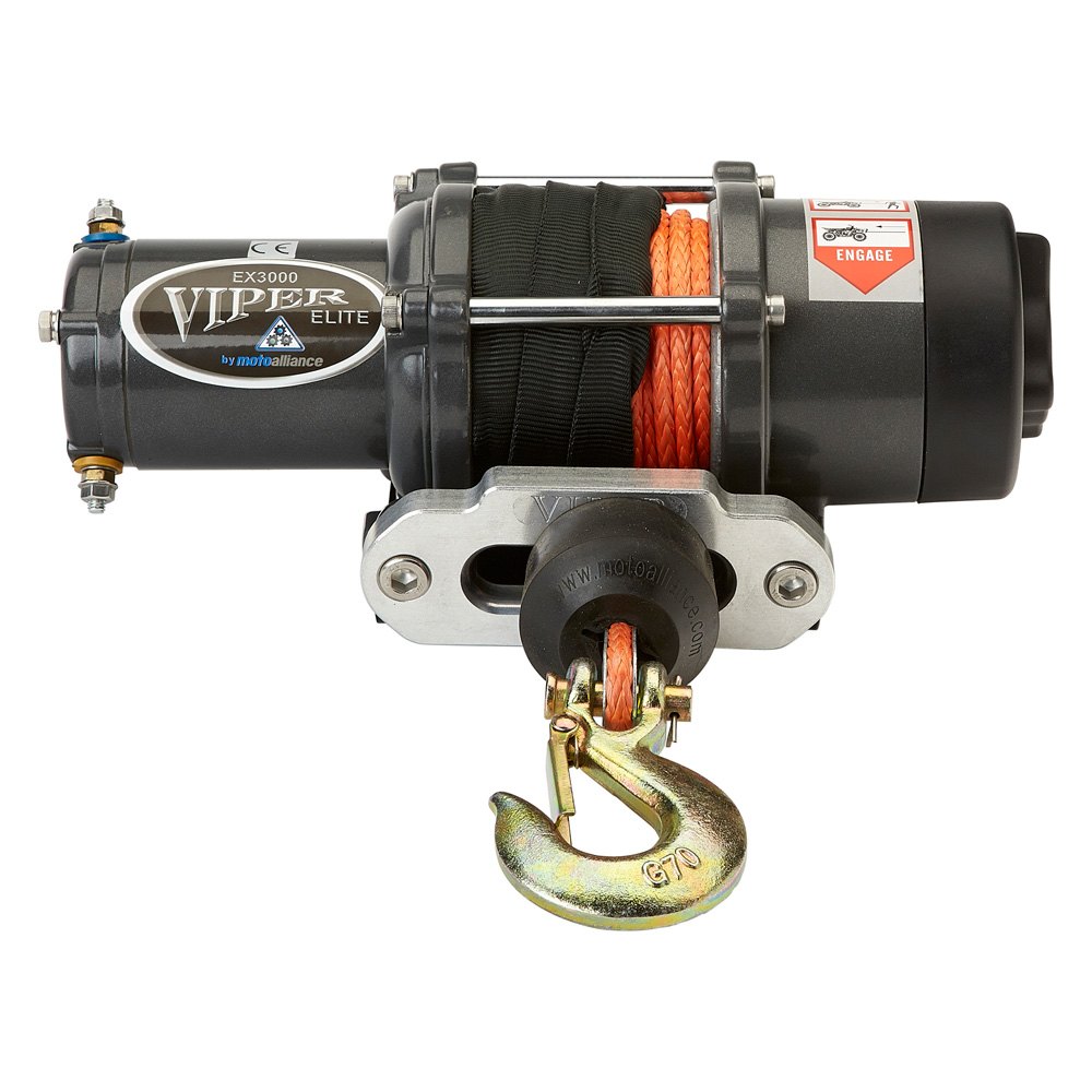 Viper Winches® EX3000OR40 ATV/UTV Elite 3,000 lbs Winch with 40