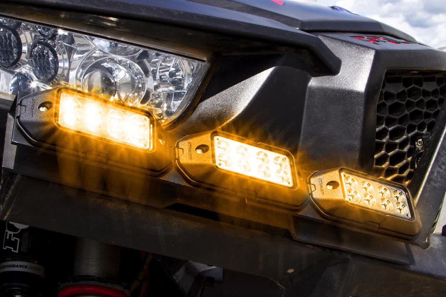 XKGlow® XKDTSTA Standard DOT Turn Signal Brake Light with Horn Street Legal Conversion Kit