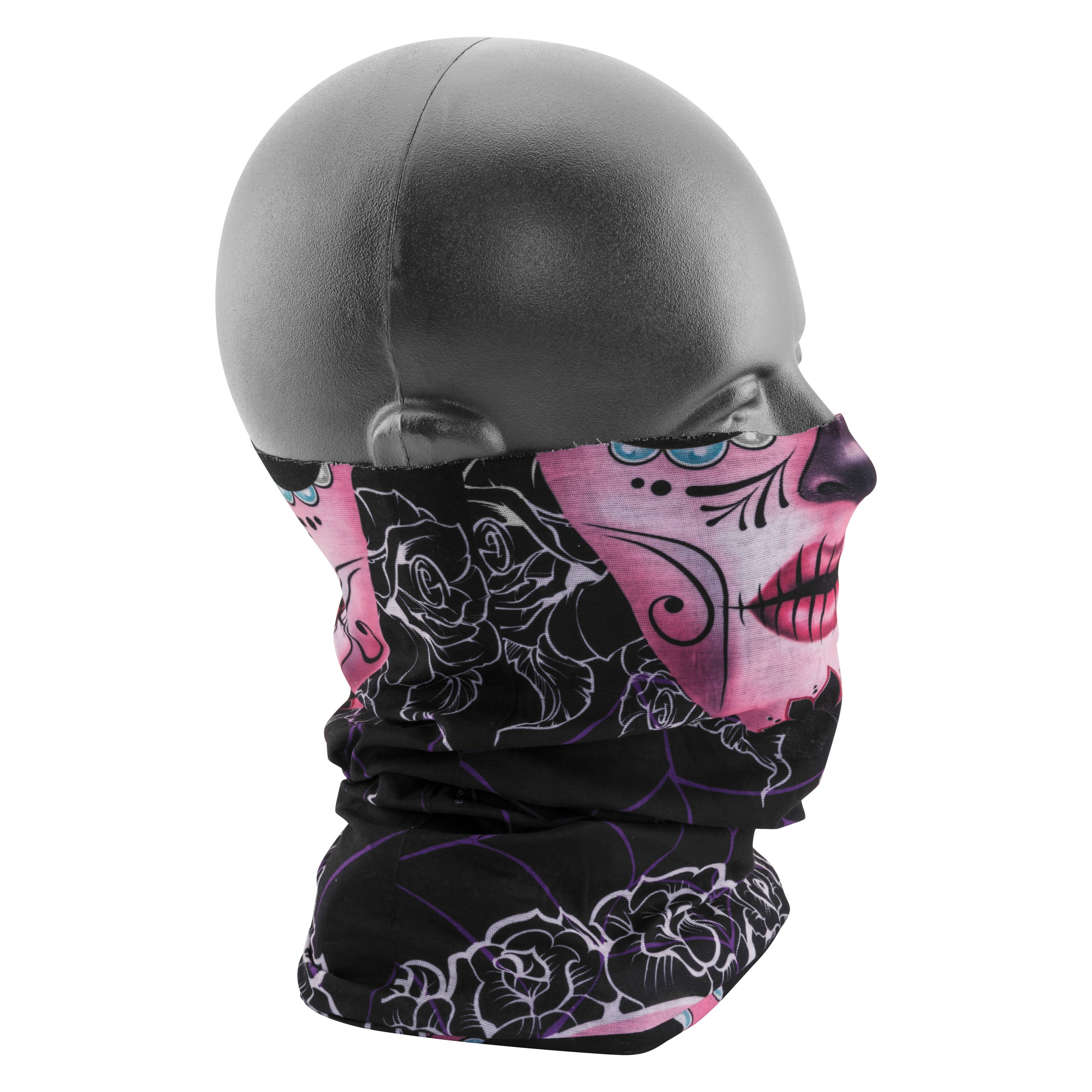 ZANheadgear® T108 Sugar Skull Neck Gaiter