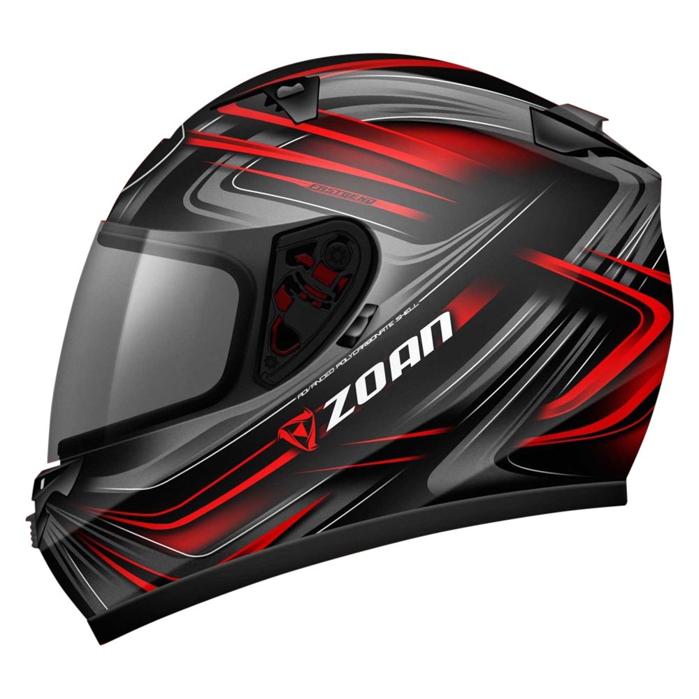 Zoan Helmets® 035-205SN/E - Blade SV Reborn Graphic Medium Red Full